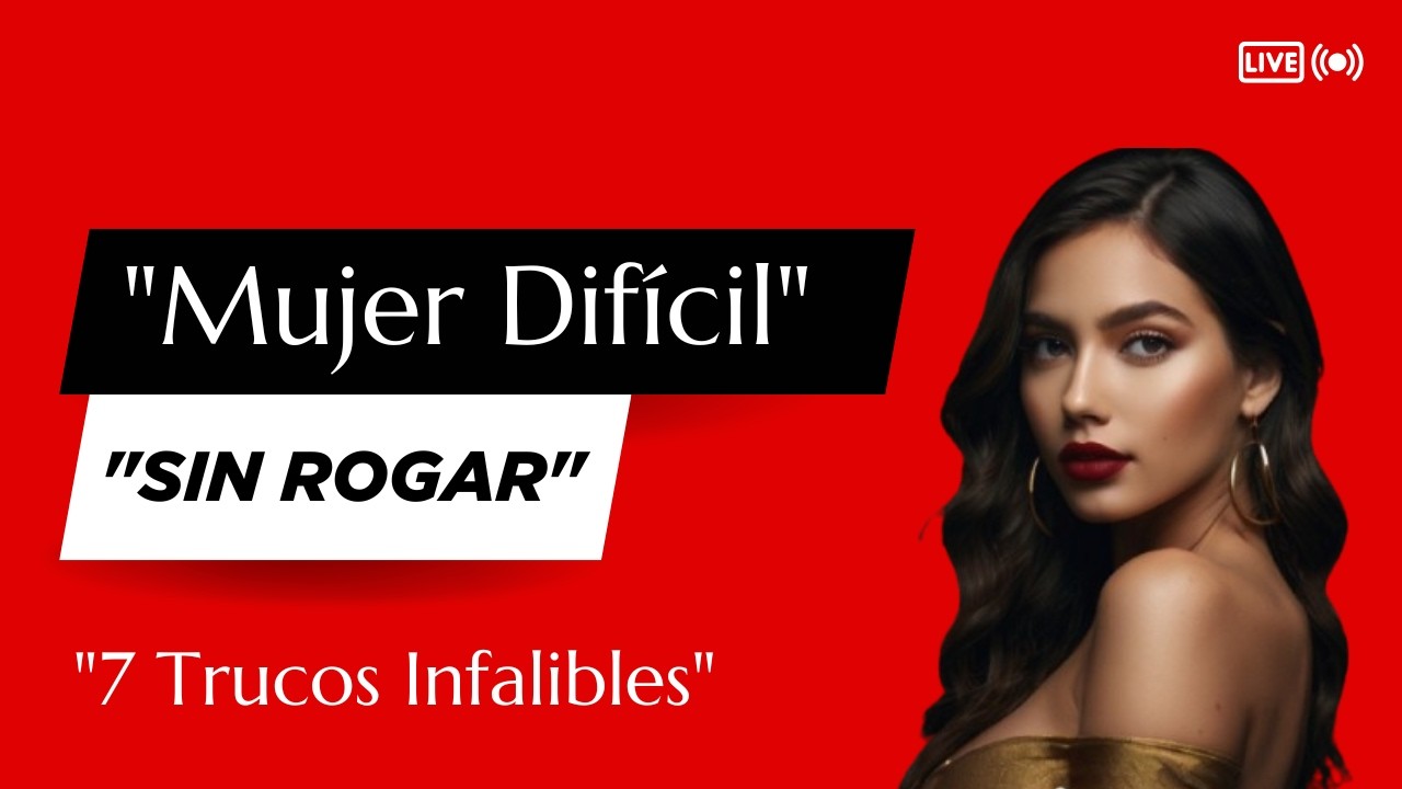 Cómo Enamorar a Una Mujer Difícil SIN Rogar | Psicología Masculina