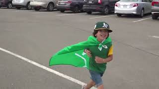 Oakland A's fans protest temporary move to Sacramento at River Cats game screenshot 3