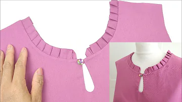 Make Frill Collar with Simple Sewing Tips and Tricks | Ruffle Collar | Sewing Techniques