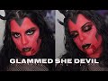 How to transform into a glamorous she devil using only makeup last minute