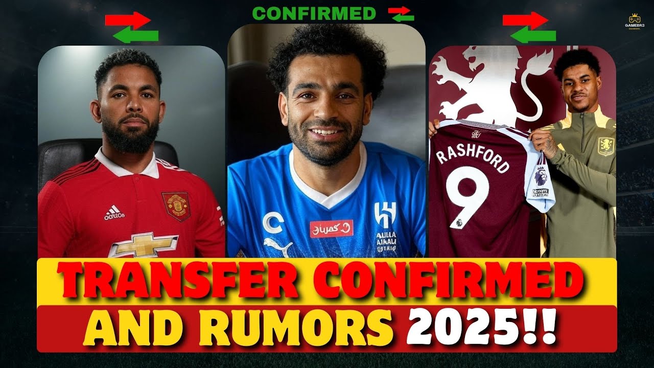 LATEST TRANSFERS AND RUMORS FROM THE FEBRUARY 2025 WINDOW!!😱RASHFORD ...