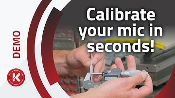 Calibrating A Digital OD Micrometer - Kremin Inc.