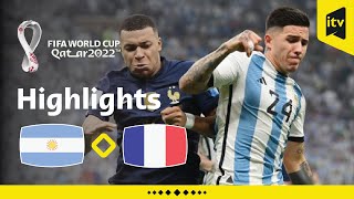 Argentina 33 Fransa Penalti Seriyası 42 İcmal Fifa World Cup Qatar 2022 Final