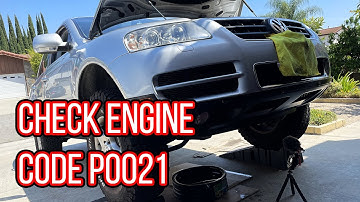 Check engine code P0021 on my VW and how i fixed it the right way