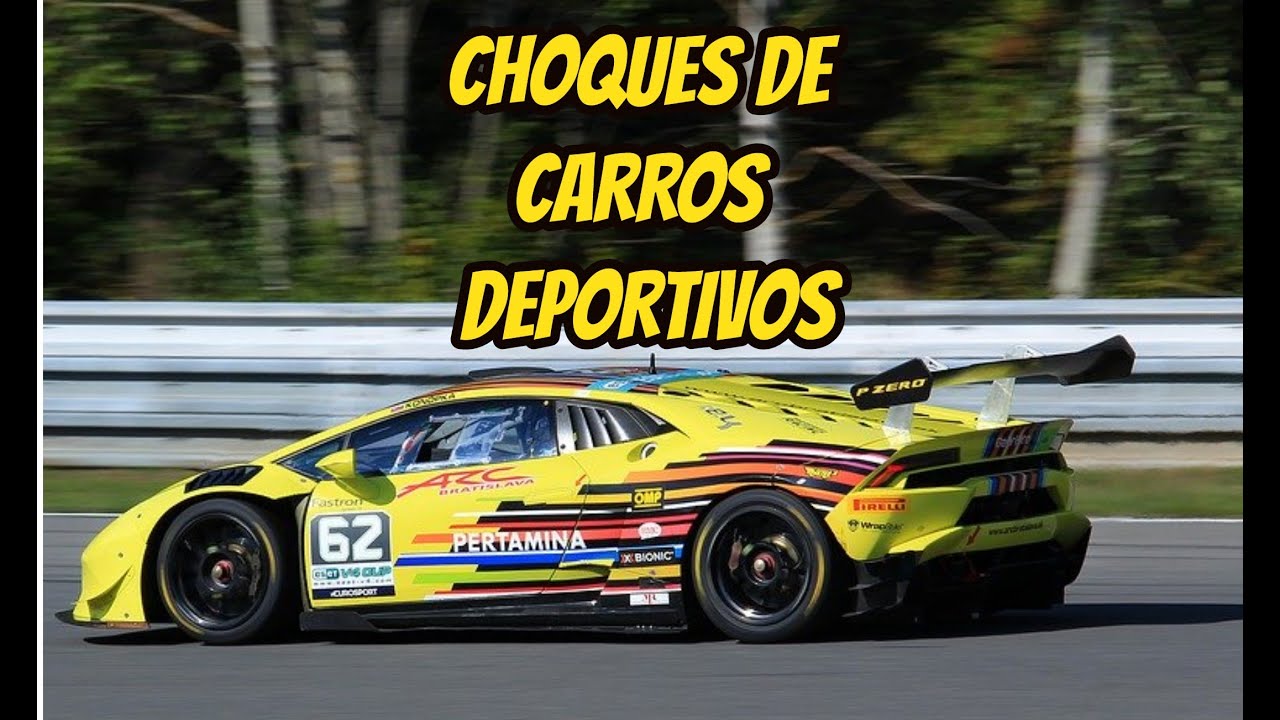 Choques de carros deportivos YouTube