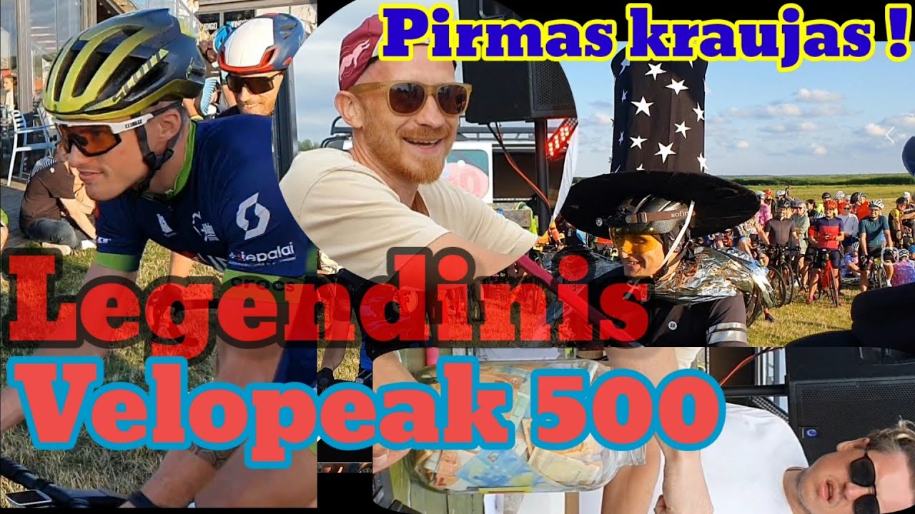 Legendinis Velopeak 500 Pirmas kraujas !!!