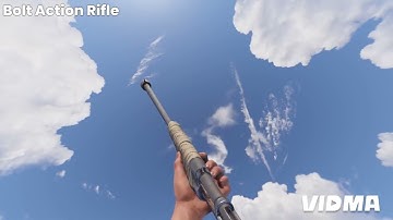 rust bolt action rifle sound effect