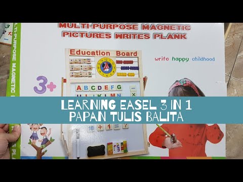 Mainan papan tulis magnet untuk anak.. 