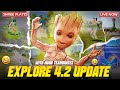 EXPLORE 4.2 BGMI UPDATE WITH NOOB TEAMMATES | FULL RUSH GAMEPLAYS