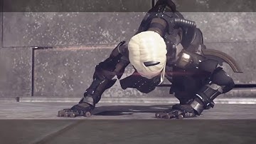 Nier Automata Route C - 56. God Box Tower