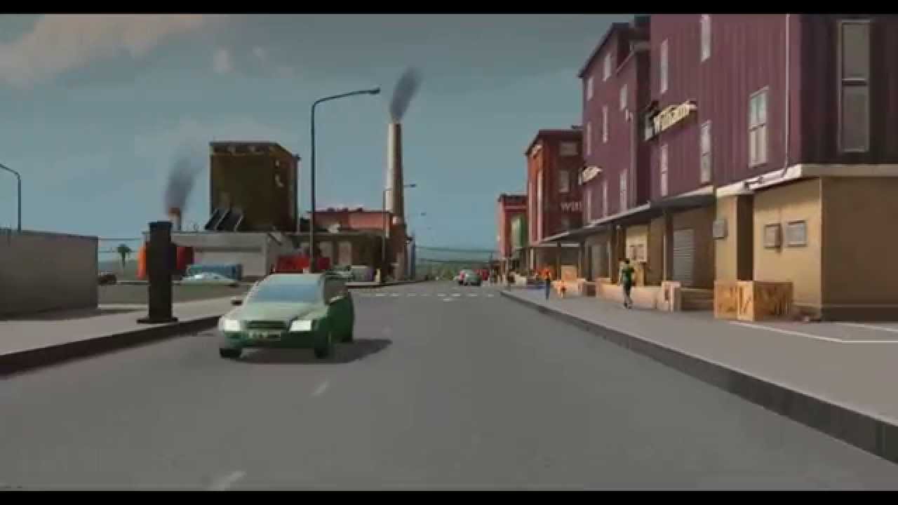 Cities Skylines First person drive tour [Ev1] YouTube