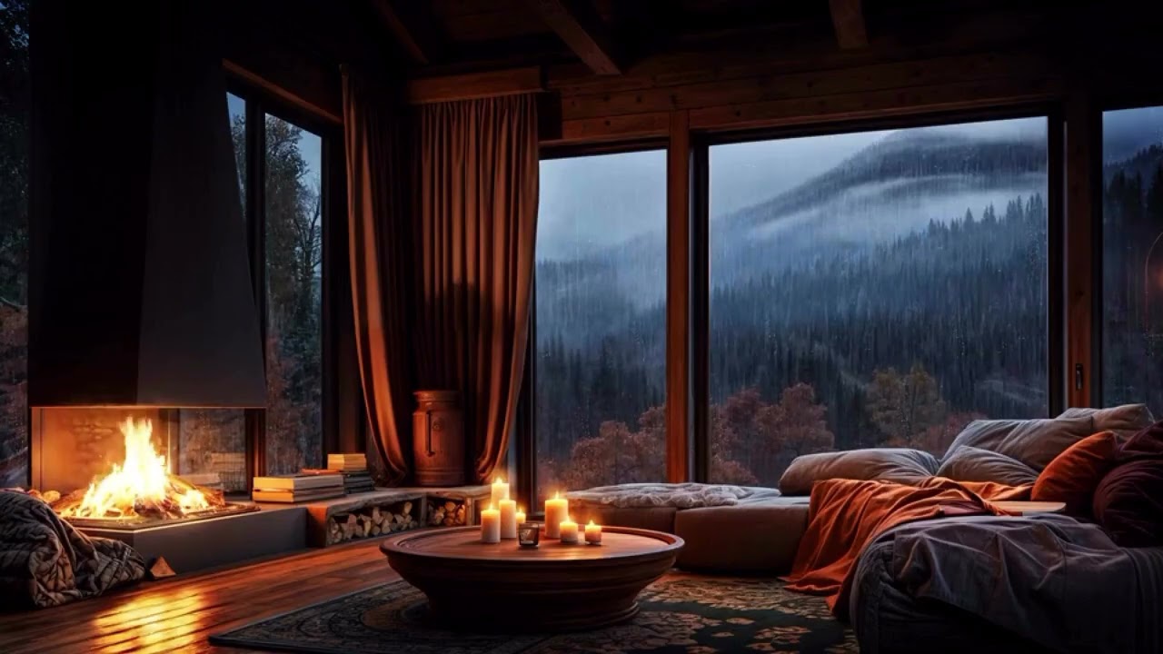 Cozy Fireplace Ambience 🔥 Relax & Unwind