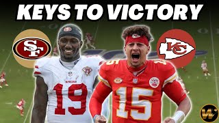 Chiefs vs 49ers Super Bowl Matchup | KEYS TO VICTORY