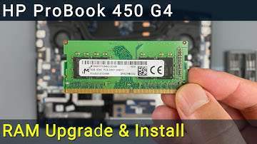 HP ProBook 450 G4 RAM Upgrade and Install - Your Step-by-Step DIY Guide!