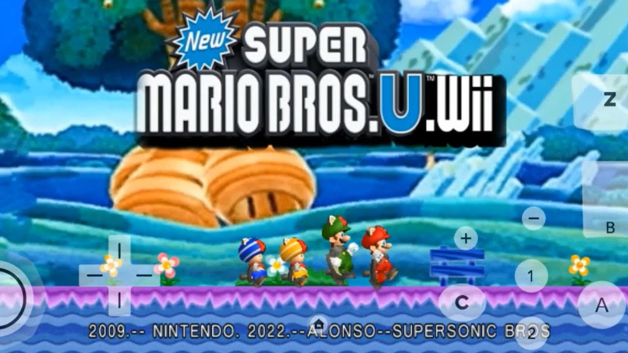 NEW SUPER MARIO BROS U.WII(completo más download)