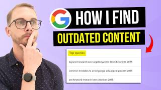Famous How I Find Outdated Content in Google Search Console — 234 Keywords in 1 Report Profile