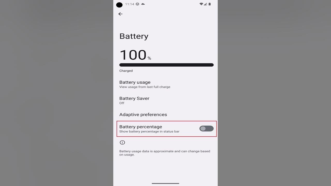 How to show battery percentage on android phone or tablet youtube