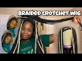 BRAIDED CROTCHET U-PART WIG