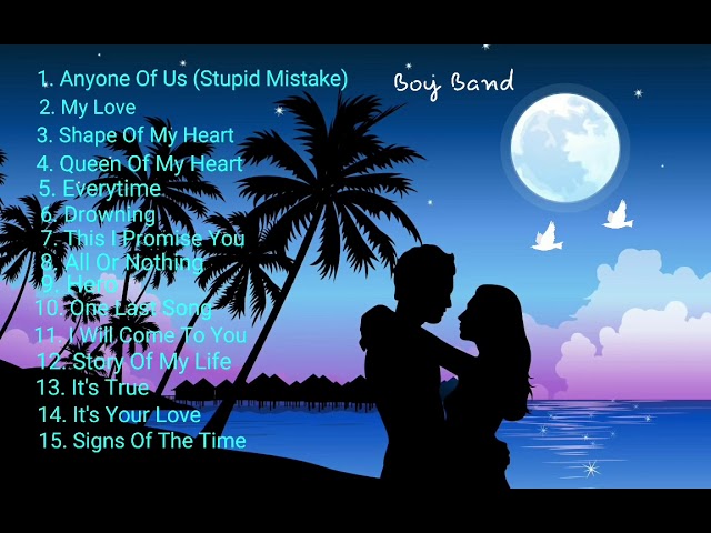 Gareth Gates,Westlife,Backstreet Boys,A1,NSYNC,O-Town,One Direction,Enrique Iglesias - Boy Band