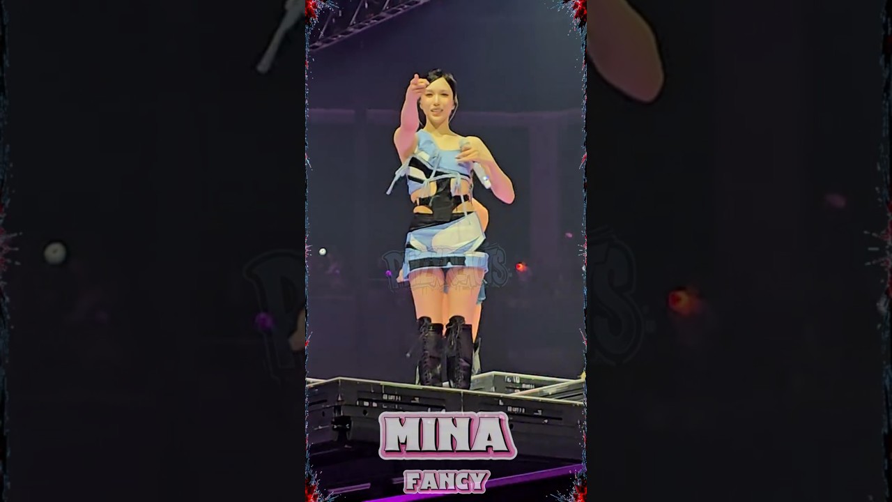 Mina [TWICE] Fancy in Austin, Texas during the This is For Tour