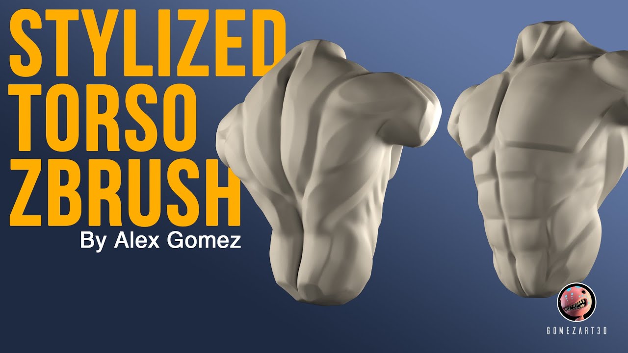 how to get make a torso in zbrush