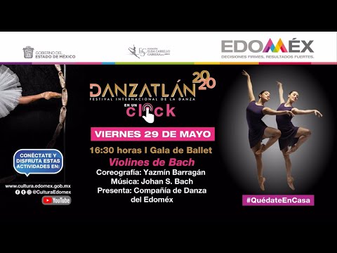 "Violines de Bach", Compañía de Danza del Estado de México