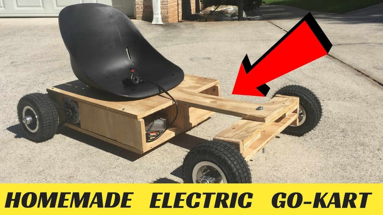 Homemade Electric Go Kart YouTube