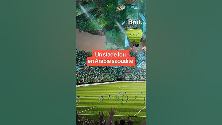 Neom, un stade futuriste pour la Coupe du monde 2036 en Arabie saoudite.