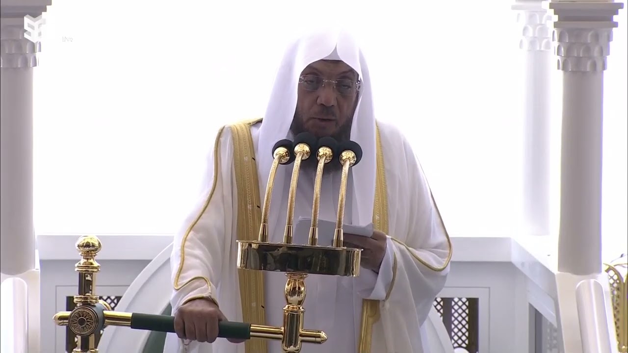 خطبة الجمعة للشيخ أسامة خياط 25 محرم 1448هـ