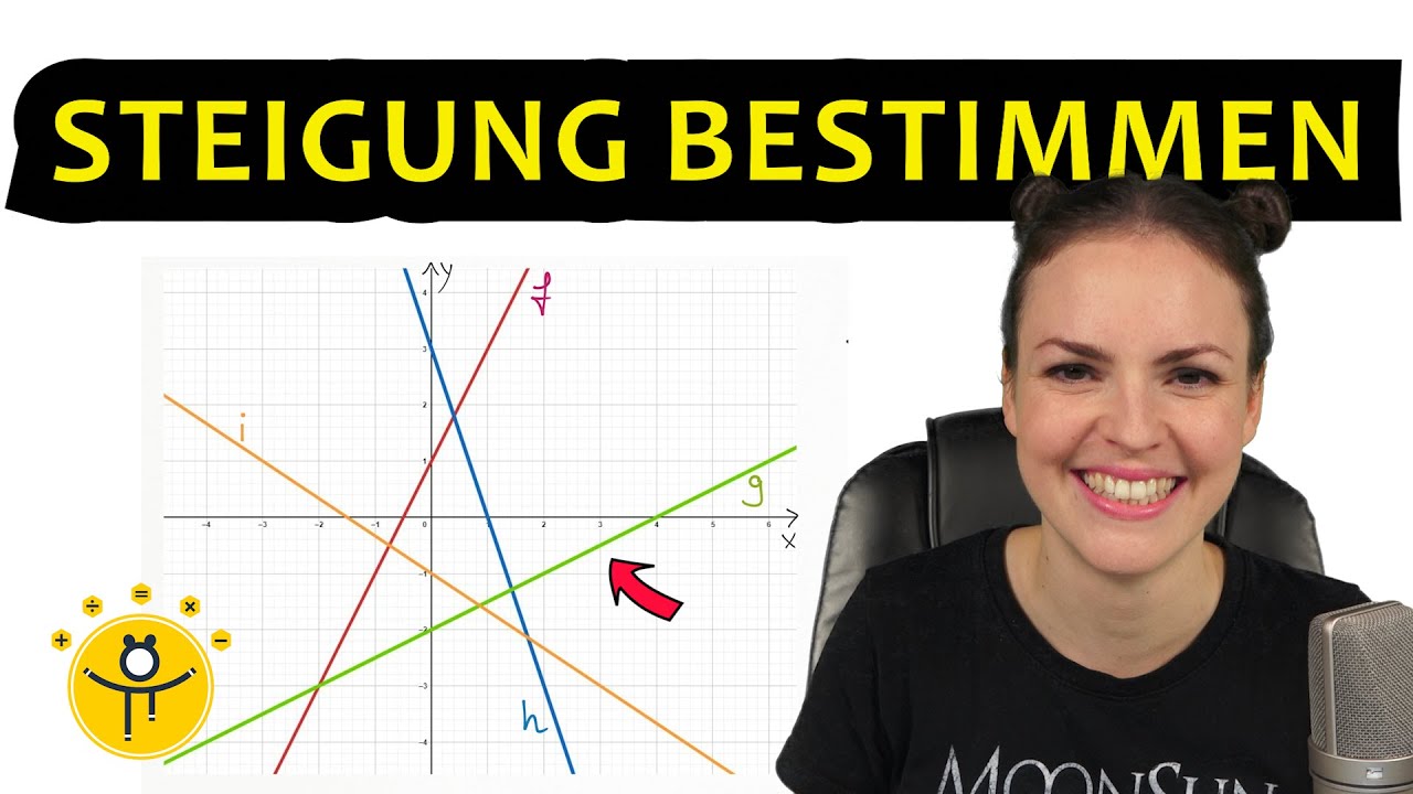 Steigungsdreieck bei einer linearen Funktion | Lehrerschmidt