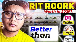 Rit Roorkee Vs Quantum University  Honest Review  Placements Fees  Cdanus Life 