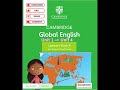 Cambridge Global English 4 AUDIO (learner's book)_Unit 1 to Unit 4 #English #audio #englishlistening