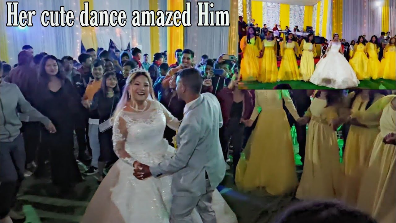 Merilyne Chyrmang weds Robert Nongtdu😍| *Her cute dance🥺🩰❤️*