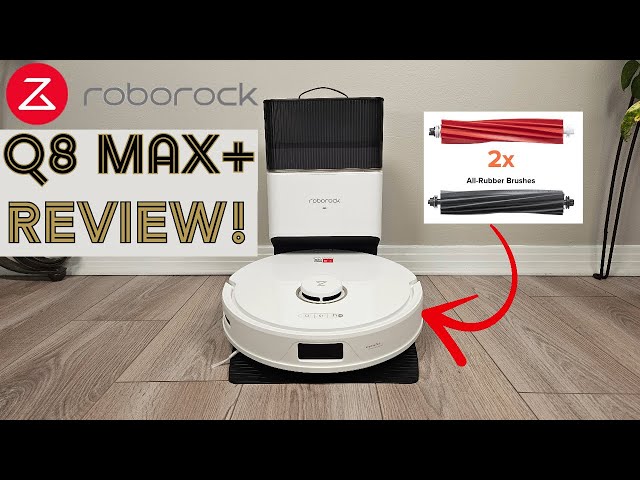 Roborock Q8 Max+ Robot Vacuum Review - Dual Rollers on a Budget
