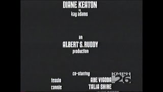 The Godfather (1972) End Credits (KMPH 2010)
