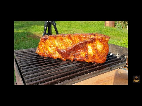 Видео: Свиная грудинка барбекю. Рецепт в описании