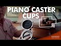 Piano Caster Cups