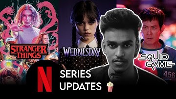 Netflix 2025 series updates 🤩🍿| Stranger Things 5 | Squid Game 3 | Wednesday 2 | Jenna Ortega