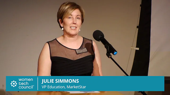Julie Simmons at Women Innovators Gala