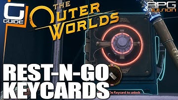 All Rest-n-Go Keycard Locations - OUTER WORLDS