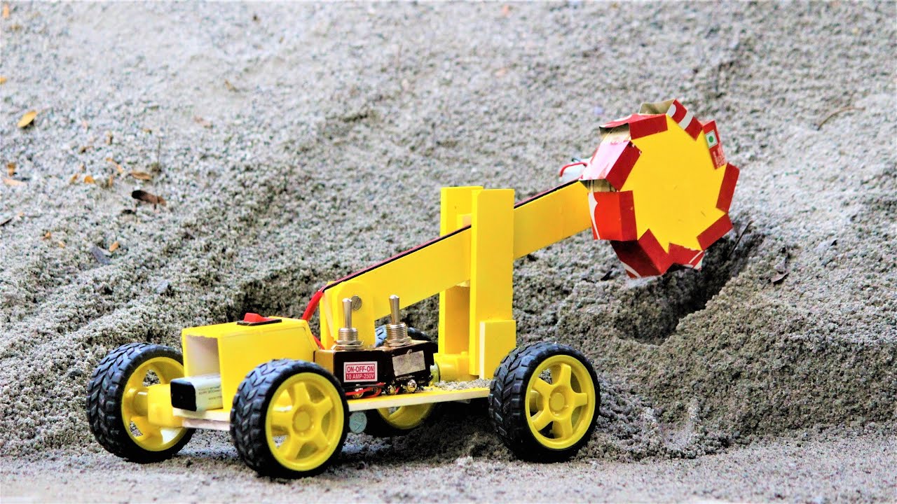 How to make a Bucket Wheel Excavator Mining Mega Machine YouTube