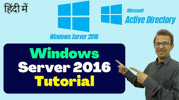 1 Windows Server 2016 | Active Directory | Windows Server 2016 Tutorial