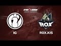 iG -vs- RoX.KIS, SLTV Lan Finals Day 2, Tiebraker