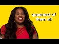 amber riley being extremely likeable and funny