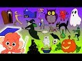 Halloween ABC | Scary ABC | learn the Alphabet with Club Baboo | Halloween cartoon for kids