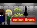 Clara Afton voice lines