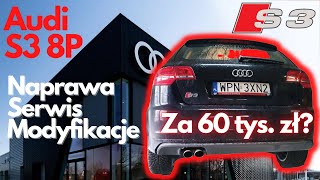 Audi S3 8P za 60 tys. zł Part1 - Naprawa Serwis Modyfikacje w Coobcio Garage + Hamownia Kivi Racing