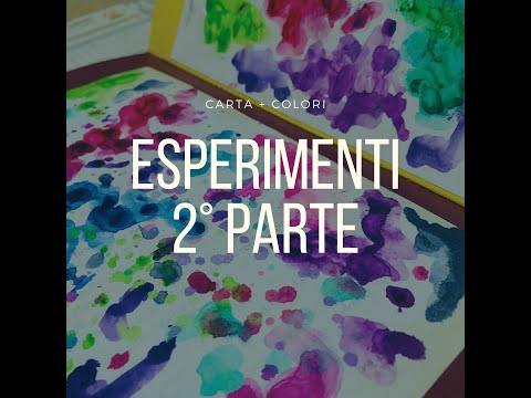 Junk Experiments  2° parte - Tutorial - CARTA+COLORI