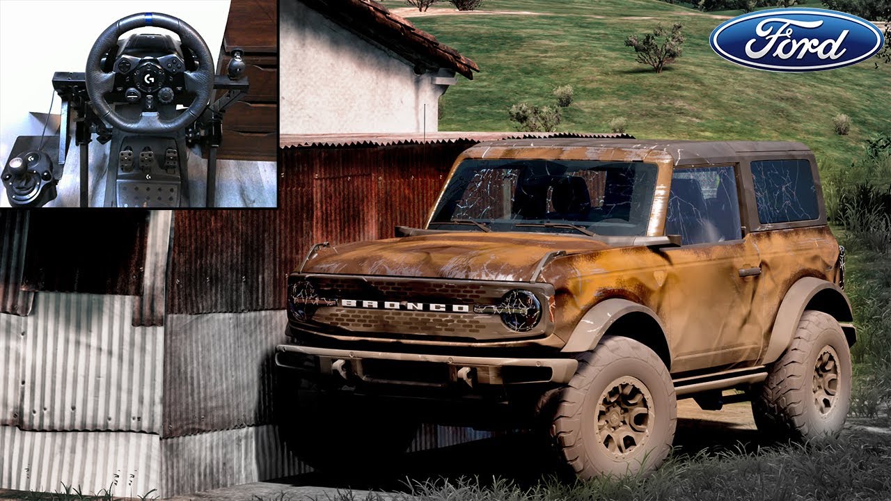 Rebuilding a FORD BRONCO 2021 - Forza Horizon 5 Logitech G923 Gameplay