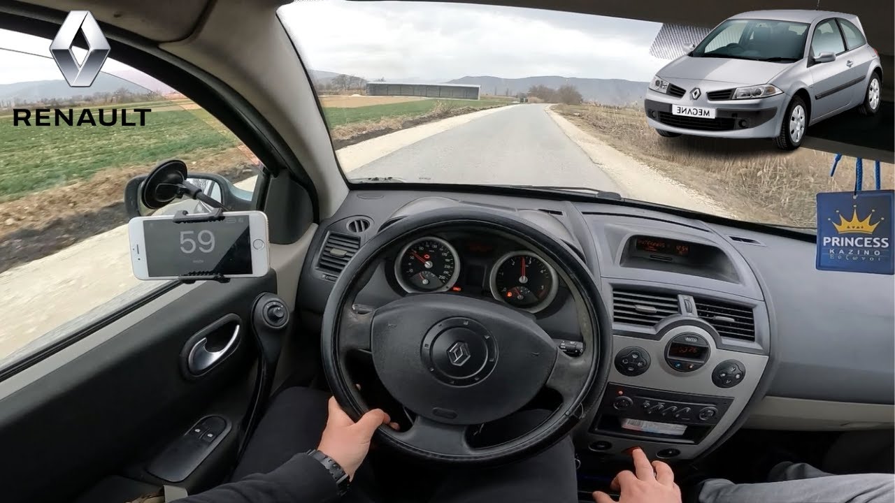 Renault Megane 2 1.5 dCi 2006 [106HP] - POV Test Drive 